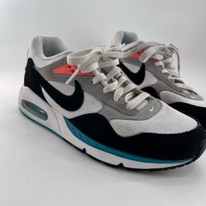 Nike Air Max Correlate Teal, Mango, and Black Sneakers Shoes Size 8.5